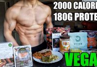 Vegan Full Day of Eating 2000 Calories | High Protein Low Calorie Meals…