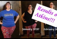 January 2020 – February 2020 Results on Atkins Diet Phase 1