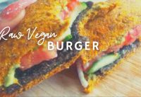 Raw Vegan Challenge Day 7 | How to Make Raw Vegan Burger |  Korenn Rachelle