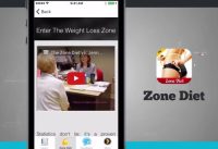 Zone Diet iPhone App Demo