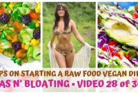 GAS n' BLOATING • TIPS ON STARTING A RAW FOOD VEGAN DIET • VIDEO 28/30