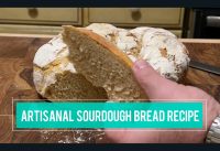 Easy Artisanal Sourdough Bread-Mediterranean Diet Recipe