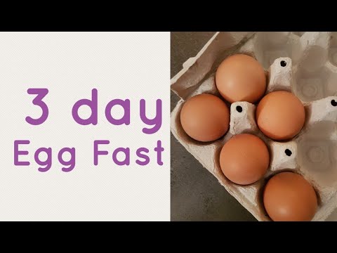 3 day egg fast | Kick start ketosis |
