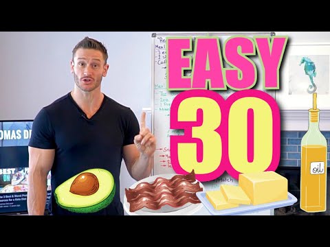 30-Day EASY Keto Challenge (Full Meal Plan to Follow)