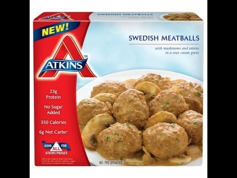 Atkins Diet Product Reviews: Swedish Meatballs Frozen Meal