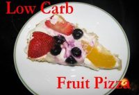 Atkins Diet Recipes:  Low Carb Fruit Pizza