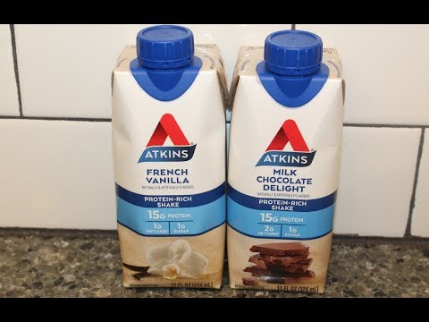 Atkins Protein-Rich Shake: French Vanilla & Milk Chocolate Delight Review