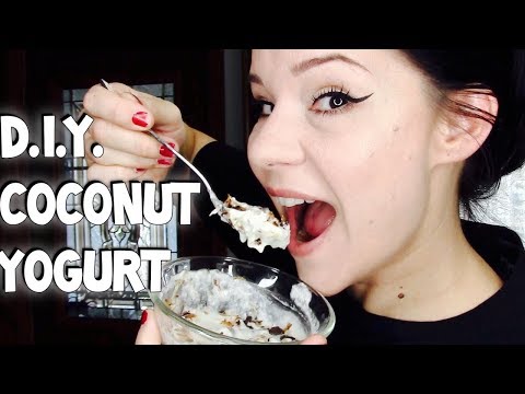 DIY Coconut Yogurt made with Probiotics! | Ketogenic Diet | Dairy Free Yogurt