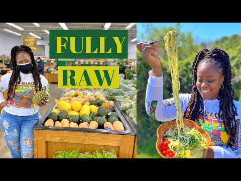FULLY RAW VEGAN MEALS - I Did A 7 Day Raw Vegan Cleanse - Here Are All The Meals I Ate