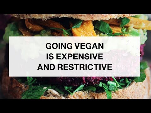 Going Vegan is Expensive and Restrictive