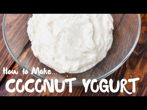 How to Make Coconut Yogurt | Raw Vegan Leban