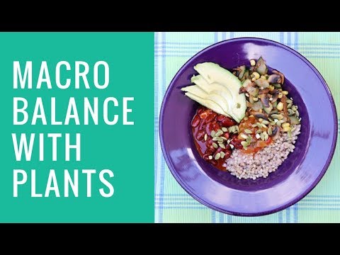 How to get the right macro balance from plants || Vegan Nutritionist Q&A