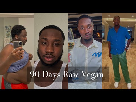 I ONLY ate raw fruits and vegetables for 90 Days (77+ lbs down) | My Weightloss Journey