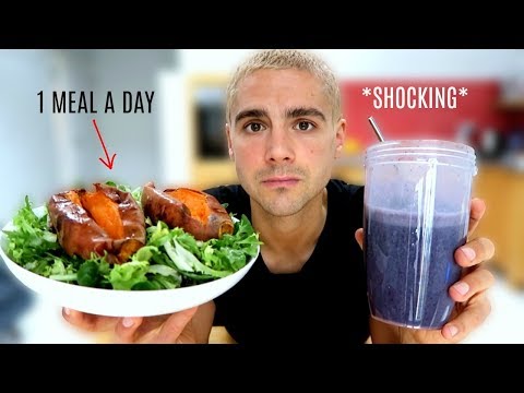I tried the OMAD DIET as a VEGAN (One Meal A Day For A Week)