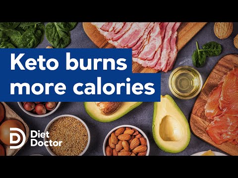 Keto diet burns more calories