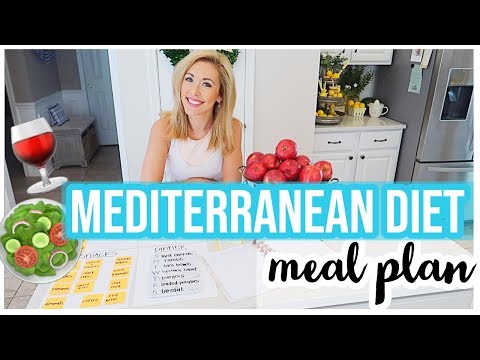 MEDITERRANEAN DIET MEAL PLANS 🥗🍷 | Brianna K