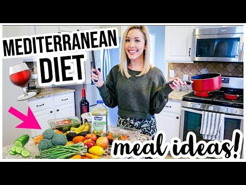 MEDITERRANEAN DIET WHAT I EAT IN A DAY! ???HEALTHY LIFESTYLE + WEIGHT LOSS MEAL IDEAS | Brianna K