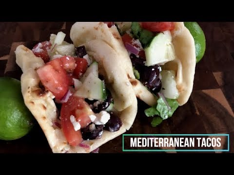 Mediterranean Tacos 🌮| Mediterranean Diet Recipe