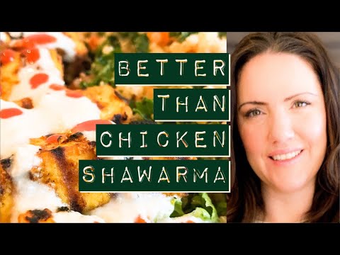 Tofu Shawarma-Easy Recipe-Better than Chicken -Grilled-Bbq-Mediterranean flavours-Delicious