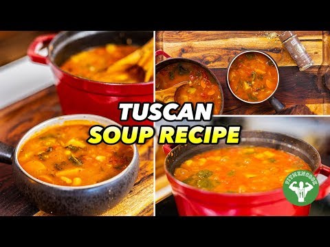 Tuscan Soup Recipe - Mediterranean Diet