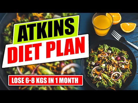 Atkins Diet Indian version | Atkins diet plan for weight loss in Hindi | High Protein Low Carb Diet
