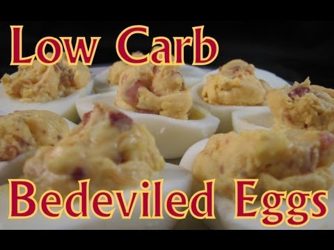 Atkins Diet Recipes: Low Carb Bedeviled Eggs (IF)
