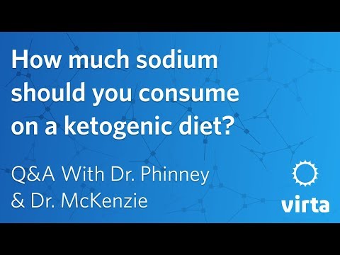 Dr. Stephen Phinney: How much sodium should you consume on a ketogenic diet?
