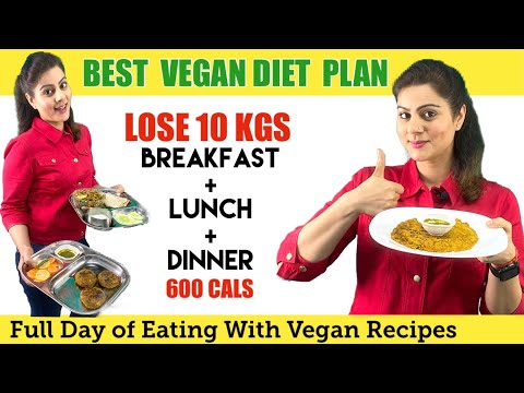 Easy Indian Vegetarian Diet Plan For Weight Loss Fast-  600 Calorie Vegan Diet Plan for PCOS  PCOD