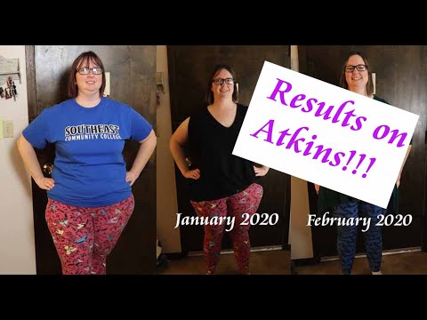 January 2020 - February 2020 Results on Atkins Diet Phase 1