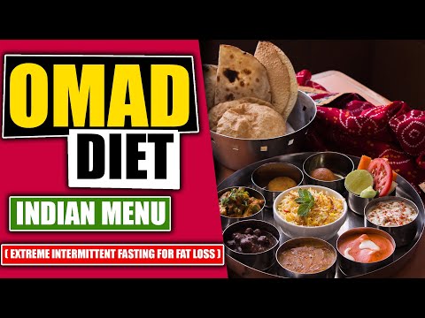 OMAD Diet Plan for Weight Loss in Hindi. Extreme Intermittent Fasting diet to lose up to 10 kgs fast