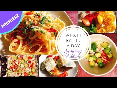 What I Eat in a Day - Mediterranean Diet - January 2019