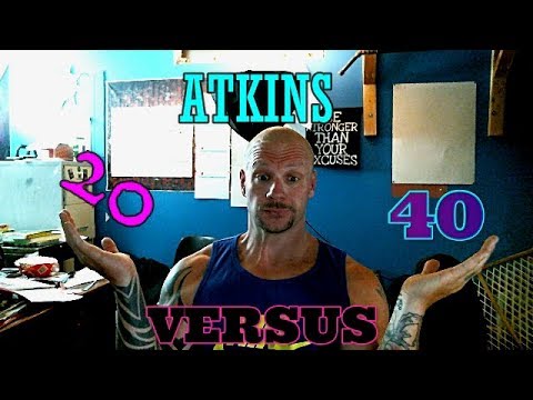 Whats the difference between atkins 20 and 40